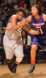 Senior guard Ashlee Mells will play her final SFA home game on Saturday.