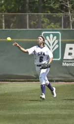 Freshman outfielder Alisa Hamilton and the Ladyjacks will face NSU tomorrow at 1 p.m.