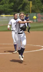 Lindsay Campbell and the Ladyjacks host the Islanders this weekend in a three-game series.