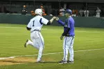 Hunter Dozier hit his sixth home run in his past six games on Tuesday vs HBU.