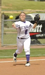 Third baseman Cadie Weaver and the Ladyjacks travel to Houston Baptist this weekend.