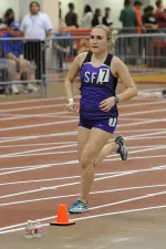 Laurie Byrd was one of two SFA athletes to set school records Saturday.