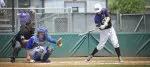 Zach Benson had three hits in Saturday's win over TAMUCC.
