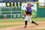 Justin Choate matched a career high with seven strikeouts in SFA's 7-3 loss on Thursday to Central Arkansas.