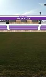 A new press box and permanent grandstand with a roof is just part of the new renovations for SFA soccer.