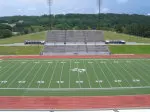 Turf installation continues at Homer Bryce Stadium.