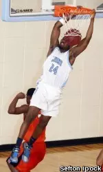Justin Dotson became the fifth new member of the SFA basketball team on Monday.