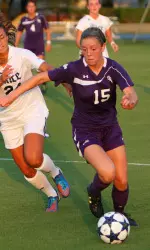 Hailey Hunt scored the game-winner in SFA's season-opening victory at Rice Friday.