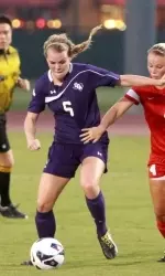 Kelly Ann Craig and the Ladyjacks played Houston to a 0-0 2OT draw on Friday.