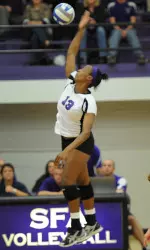 Jacque Allen and SFA moved to 4-0 with win over ULM Monday.