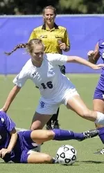 Amanda Doyle and the Ladyjacks defeated NSU 2-0 on Sunday.