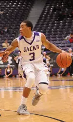 Senior Deshaunt Walker and SFA open homestand with Abilene Christian Thursday night.