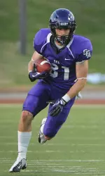 Sophomore Aaron Thomas was a repeat selection to the Southland Conference All-Academic Team