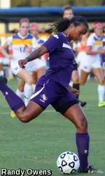 Senior Zuri Prince scored the game-winning goal in SFA's 1-0 win at Abilene Christian.