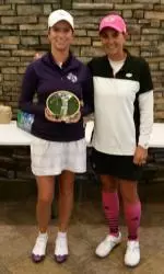 Freshman Erica Lautensack recorded a 3-under 141, a new 36-hole record, becoming the first individual champion in SFA Ladyjack program history