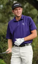 Luke Sheehan carded an even-par 72 in round two to lead the Lumberjacks