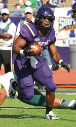 Senior RB Gus Johnson leads nationally-ranked SFA into the 89th installment of the Battle of the Piney Woods Saturday at NRG Stadium