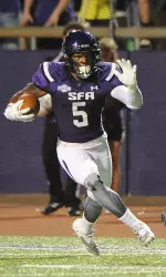 Sophomore wide receiver Justice Liggins