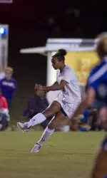 Senior Zuri Prince scored the game-winning goal for SFA.