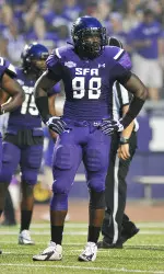 Ishmiah Miles leads SFA in both sacks and tackles for loss as the Lumberjacks are among the top teams nationally in both categories