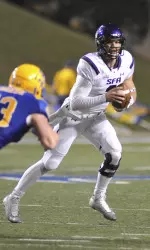 Zach Conque ranks among both the Southland Conference and NCAA leaders in a handful categories