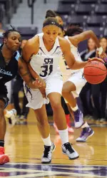 Tierany Henderson and the Ladyjacks host Prairie View A&M on Tuesday night