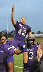 Senior kicker Jordan Wiggs nailed the game-winning field goal to defeat the Demons Saturday
