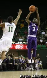 Junior Jared Johnson scored a season-high 16 points against Baylor.