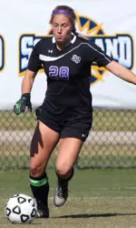 Morgan Glick was named SLC Student-Athlete of the Year.