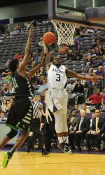Junior Jared Johnson scored a season-high 17 points against North Texas.
