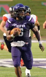 RB Gus Johnson becomes just the second player in SFA history to receive four All-America honors in a single season