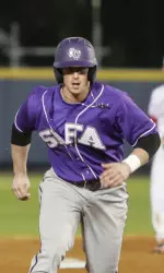 Senior Mackenzie Handel went 2-for-4 with a home run in SFA's 14-9 season-opening win over UTA.