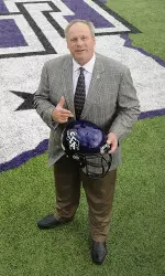 Coach Conque's first spring practice schedule at SFA gets underway on Friday, March 21