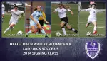 Head coach Wally Crittenden signed four commits to NLIs on Wednesday.