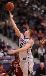 Sophomore Thomas Walkup led the 'Jacks with 17 points in a 93-64 win over Nicholls State Thursday night.