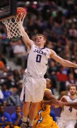 Sophomore Thomas Walkup finished with 15 points in SFA's 74-54 win over McNeese State.
