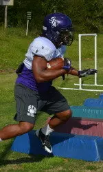 Senior Gus Johnson is coming off a 1,061-yard performance in 2013, the fifth-best season total in program history.