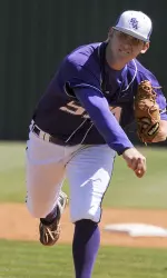 Junior Cameron Gann allowed just four hits and struck out seven in eight innings