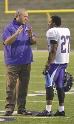 SFA completed its spring season with an 87-65 victory by the white (offensive) team