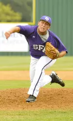 Junior Tyler Wiedenfeld and SFA will begin a three-game series at Abilene Christian on Thursday.