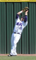 Senior Rick Cruz finished 1-for-3 in SFA's 3-0 loss at ACU on Saturday.