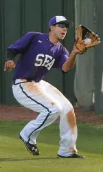 Senior Ricardo Sanches went 9-for-15 in SFA' series at TAMUCC.