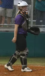 Freshman Katelyn Standley went 3-for-4 with a pair of runs in the 8-6 victory over Sam Houston State
