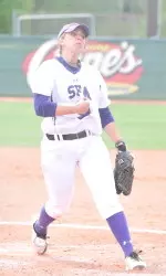 Carlie Thomas allowed just two hits in a complete game 5-0 shutout victory over UCA