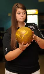 Senior Nicole Parkhurst became the first SFA bowler to be named a first team NTCA All-Academic selection