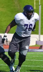 Junior offensive lineman Byron Williams