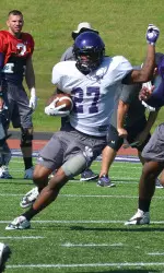 Junior running back Cameron Washington