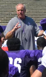 Head coach Clint Conque and the 'Jacks began the final week of fall camp Sunday night