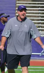 The Clint Conque era officially gets underway Saturday when SFA takes on 20th-ranked Kansas State