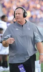 SFA dropped the opening game of the Clint Conque era 55-16 to 20th-ranked Kansas State